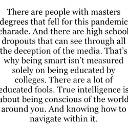 educated fools